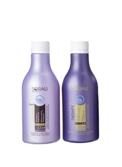 SORALI Daily therapy Shampoo and conditioner 2*300 ml  - Image 1
