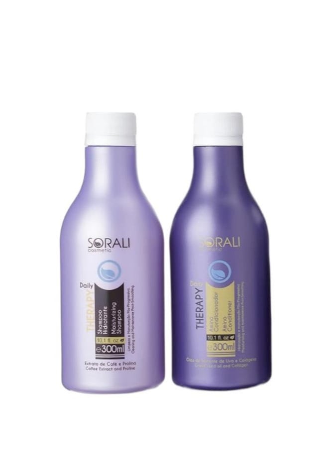 SORALI Daily therapy Shampoo and conditioner 2*300 ml  - Image 1