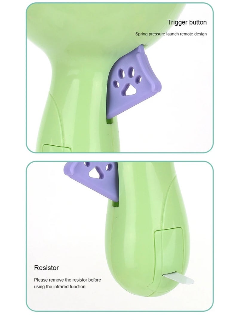 Generic Interactive Dog Toy Gun – Treat Launcher with Laser Pointer for Fun Training & Play  - Image 2
