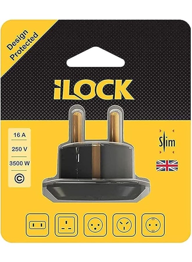 iLOCK i LOCK Travel Plug adapter Converter - Multicolor - Image 2