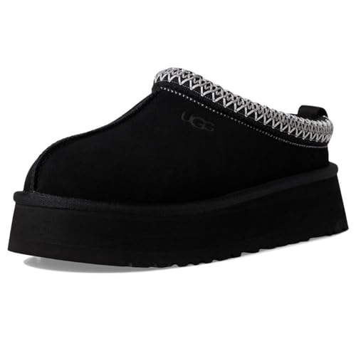 UGG Women's TAZZ II Slipper, Black, 8 - Image 1