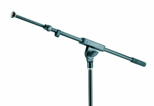 KM K&M - König & Meyer 21120.577.55 - Two-Piece Telescopic Boom Arm Extra Long - Smooth, Silent and Scratch Free Position Changes - Professional Grade for all Musicians - German Made - Black - Image 4