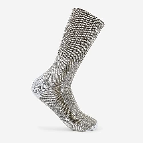 Thorlos Unisex LTH Light Hiking Thick Padded Crew Sock, Sage, Large - Image 3