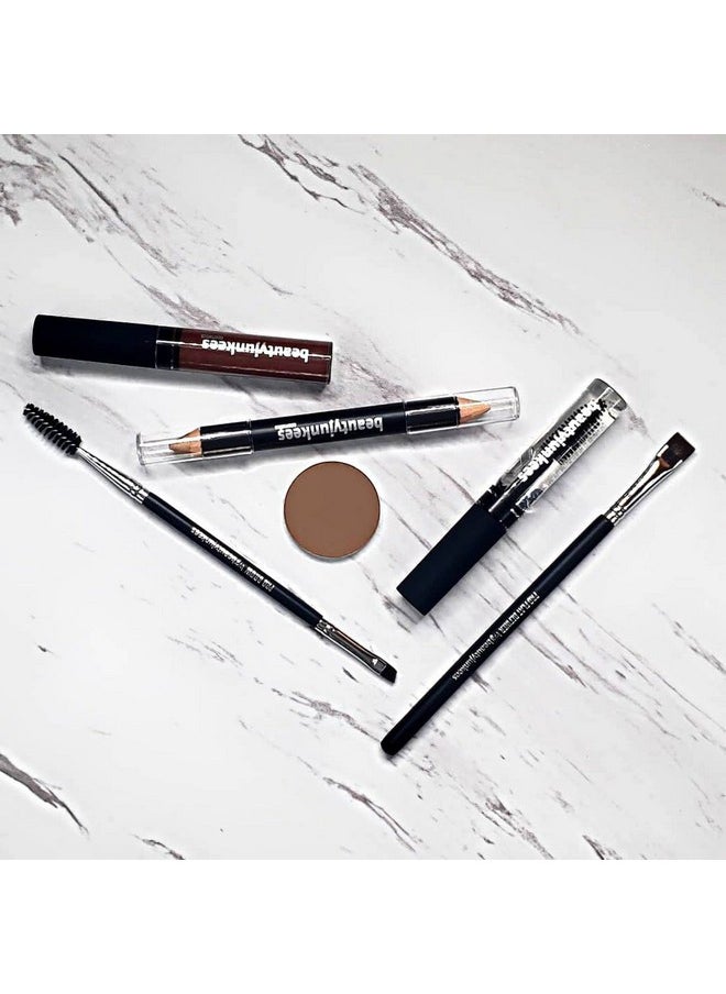 Beauty Junkees Eye Brightener Stick Highlighter Eyebrow Concealer Duo Pencil Crayon Makeup Creamy Matte Brow Shaper Definer Shimmer For Highlighting Inner Corner Gluten Paraben Cruelty Free Cool Beige  - Image 5