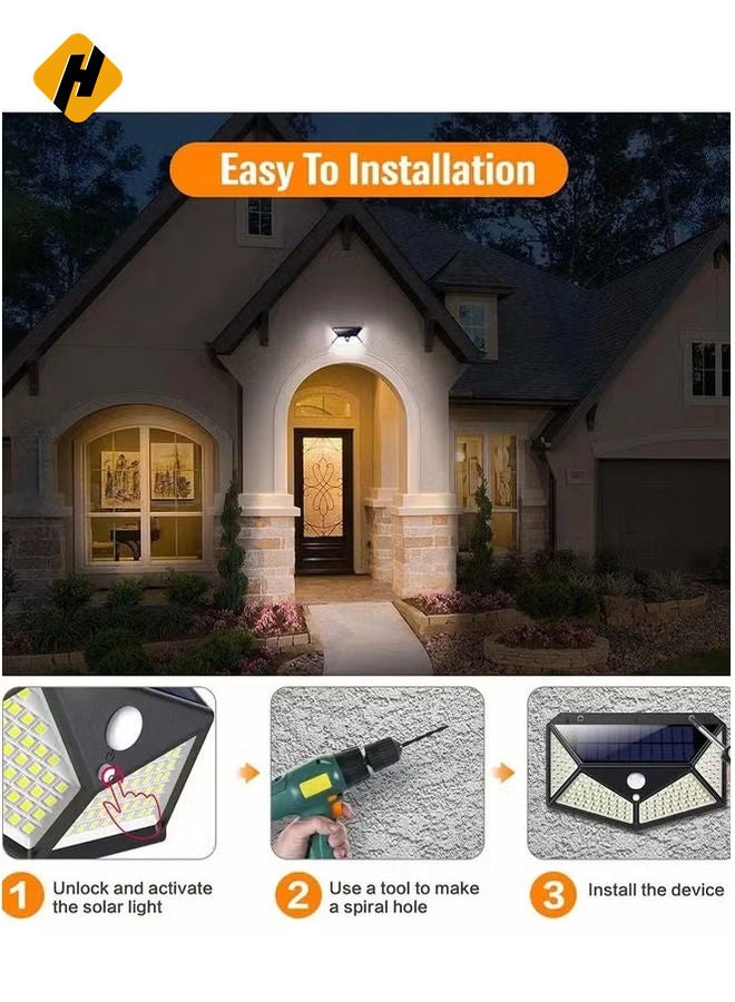 HuHa 8 Pairs Solar Outdoor LED Lights with Reflectors – Waterproof Lighting for Front Door, Yard, Garage, and Deck  - Image 3