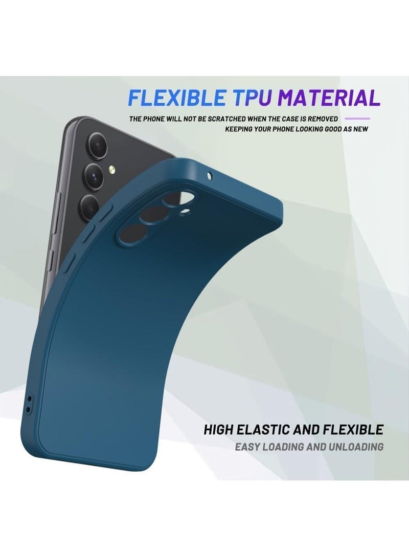 جراب لهاتف سامسونج جالاكسي A37 5G، مصنوع من السيليكون الناعم، بتصميم نحيف، مصنوع من مادة TPU خفيفة الوزن، بلمسة نهائية غير لامعة، مقاوم للصدمات وبصمات الأصابع، مصمم خصيصًا لهاتف سامسونج جالاكسي A37 5G. - Image 3