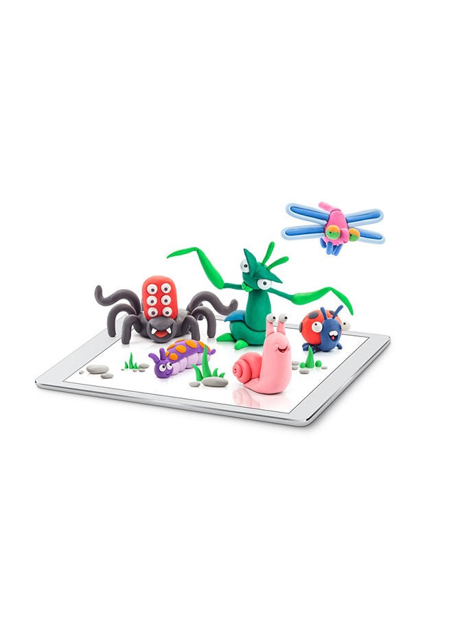 HEY CLAY Bugs Set-Colourful Modeling Kids-Air Dry Clay Kit 15 Cans And Sculpting Tools - Image 2