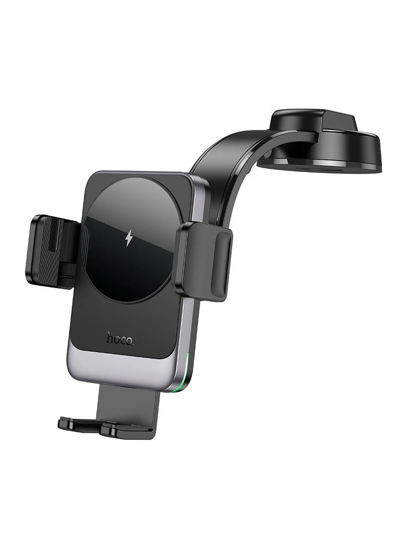 HOCO Magnetic Fast Charge 15 W Car Holder with Dashboard Console (Retractable) HW14 - Image 1