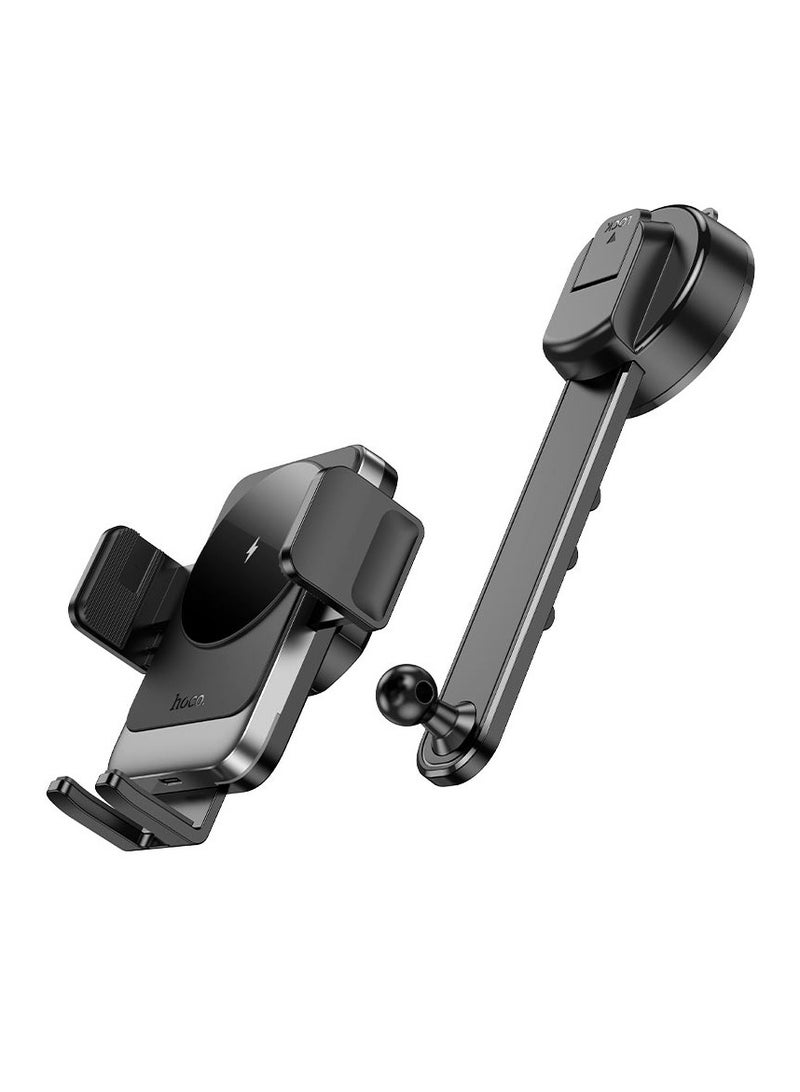 HOCO Magnetic Fast Charge 15 W Car Holder with Dashboard Console (Retractable) HW14 - Image 2