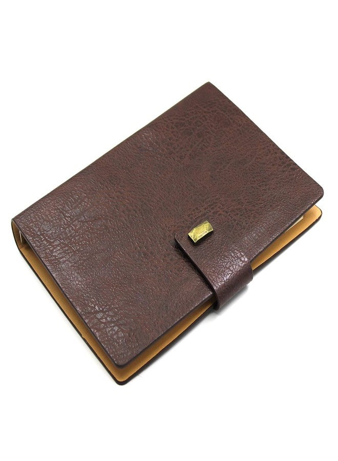 Viva ICON B5 Ringbinder Notebook with 6 Ring Mechanism - Refillable and Colour Oil Edge (Coffee) - Image 3