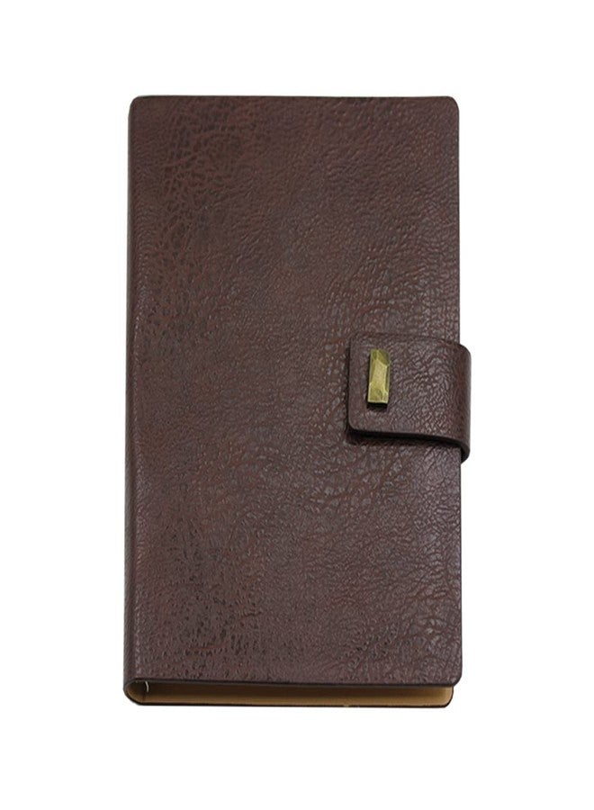 Viva ICON B5 Ringbinder Notebook with 6 Ring Mechanism - Refillable and Colour Oil Edge (Coffee) - Image 1