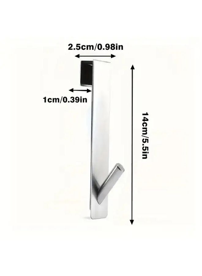 Golden Frameless Glass Shower Door Hooks Silent Cotton Wall Mounted Towel Rack - Image 4