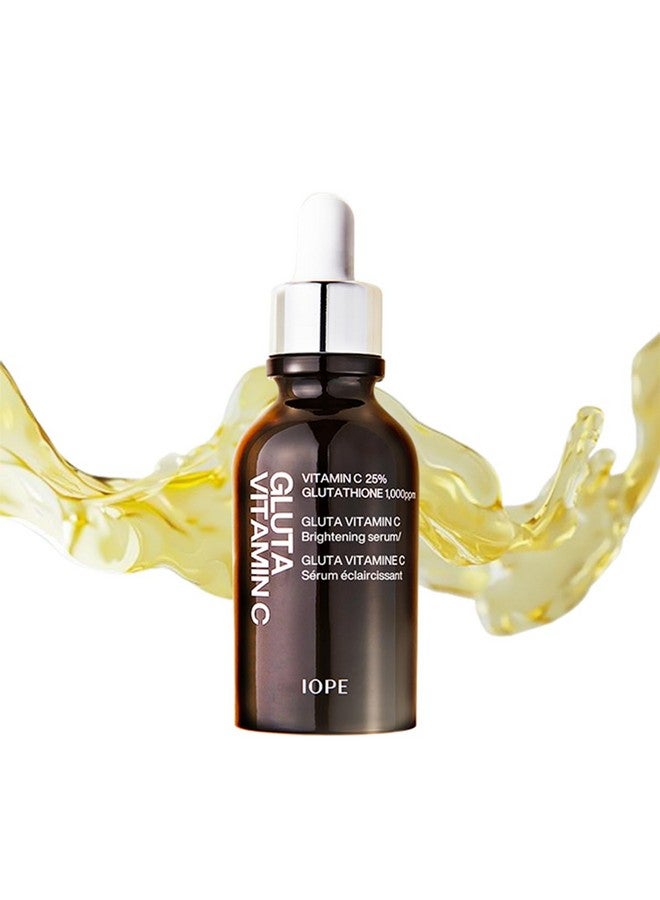 Iope Gluta Vitamin C Brightening Serum - 25% Pure Vitamin C And 1,000Ppm Glutathione, Anti-Aging, Reduces Dark Spots, Korean Skincare, 0.78Oz - Image 1