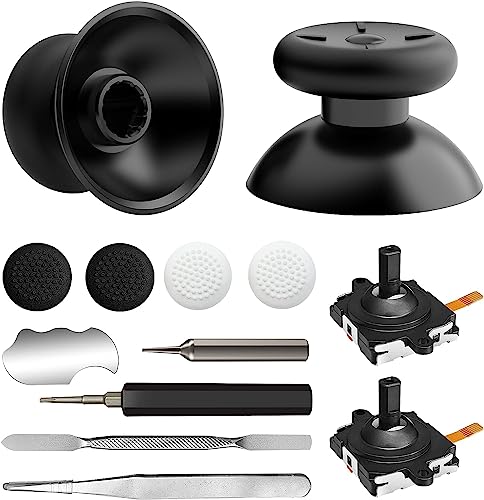DUXICEPIN Joystick Replacement for Meta Quest 3 Controller, DUXICEPIN Repair Accessories for Quest 3 controller, IncludeJoysticks, Thumbstick, Screwdriver, Tweezer & Pry Tool-for Quest 2 Controller - Image 1