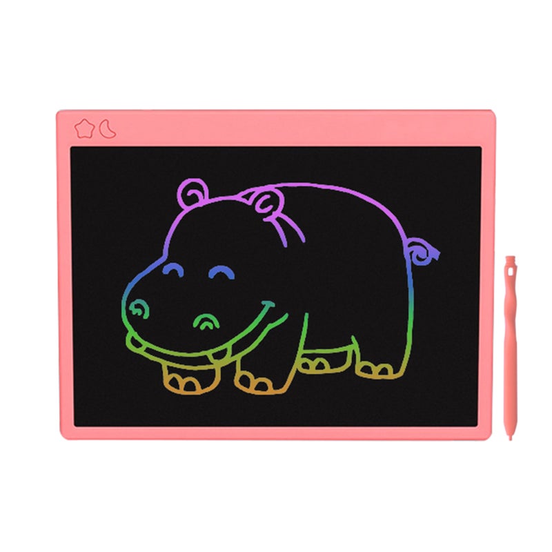 16 Inch LCD Writing Tablet, Electronic Graphic Tablet, Writing & Drawing Doodle Board for Home, School,Office,pink - Image 1