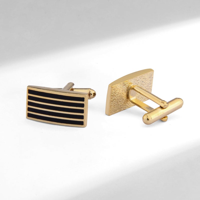 wynameleri UJOY Cufflinks Set Copper 4 Pairs in Gift Box Stylish Design - Image 3