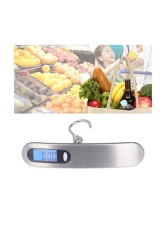 KRAWN - 1kg To 50kg Luggage Scale Digital Luggage Scale Weighing Travel Bag Weight Checker Hanging Weight Scale With Belt 1 Pcs, KW-39941