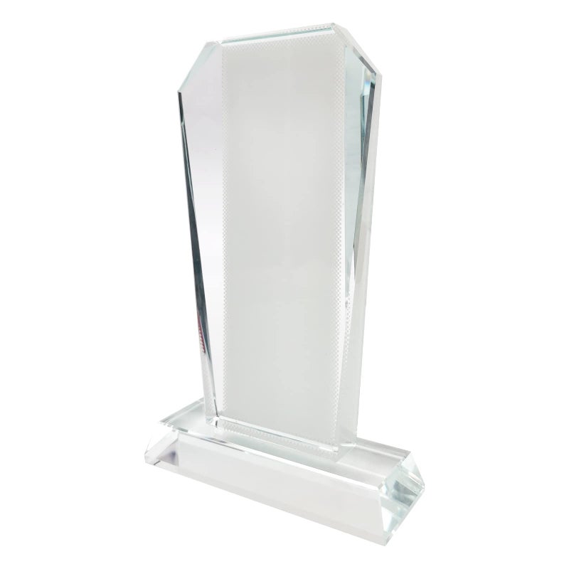 Ismosm Sublimation Blanks Products Crystal Plaque Blank Tabletop Decor Decorative Signs Award Plaque Custom Photo Picture Frame DIY Gifts with Gift Box Blank Award