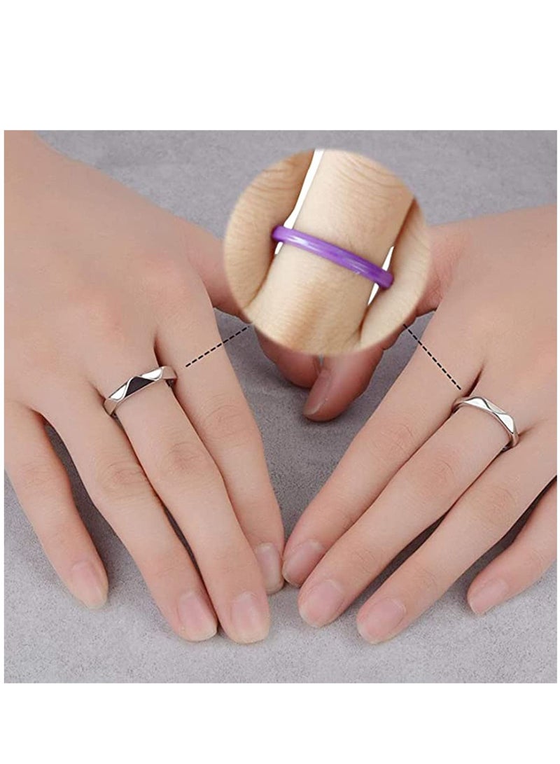 KASTWAVE Ring Size Finger Size Gauge Jewelry Measuring Tool Set Rings Making Tools of US Size 1-13 with Half Size and UK Size A - Z 27 Pieces, Clear Scale, Plastic, Compact Size and Lightweight - Image 5