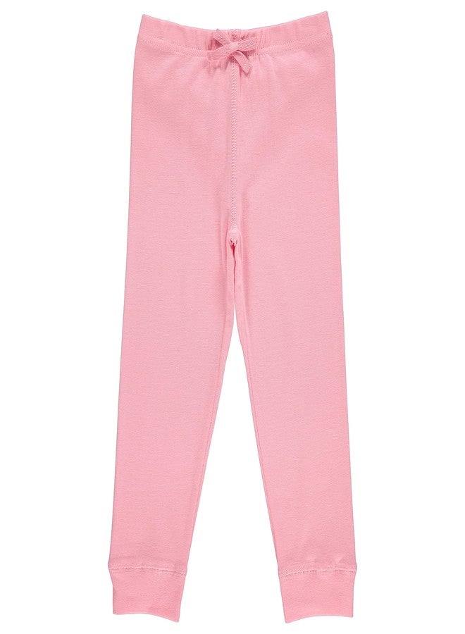 Cudlie 5-Pack Baby Girls Joggers - Lounge Pants, Active Sweatpants Sweats - Drawstring Joggers for Girls, Size 18M - Image 5
