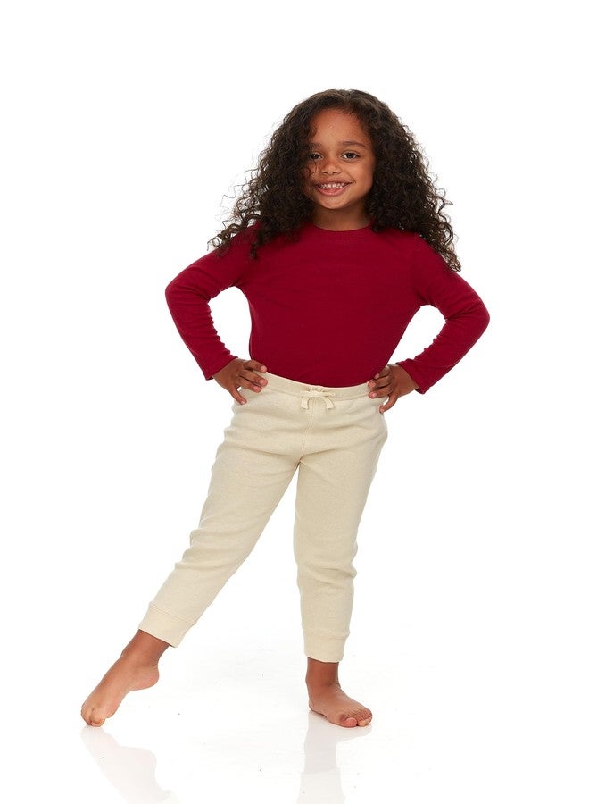 Cudlie 5-Pack Baby Girls Joggers - Lounge Pants, Active Sweatpants Sweats - Drawstring Joggers for Girls, Size 18M - Image 2