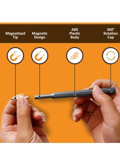 JD FRESH JD FRESH Screwdriver Kit 24 in 1 Small Screwdriver SetMagnetic Repair Tool Kit for LaptopiPhoneCellphoneMacBookTabletComputerPS5ElectronicGlassesWatchPocket Mini Screwdriver Tool Set PK1  - Image 4