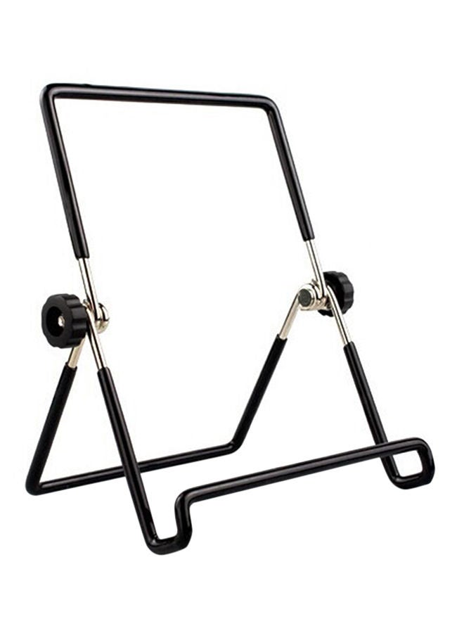 NIBEMINENT Mini Portable Adjustable 7 - 14 Inch Table Stand Holder Bracket Black/Silver  - Image 1