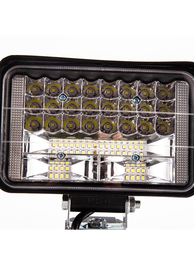 مصباح LED عالمي من Kida لإضاءة الطوارئ الخارجية وإصلاح السيارات وصيد الأسماك (لا يشمل حزمة البطارية) - مواصفات المنتج: مصباح MT 4 بوصات (مربع) بدون بطارية - Image 4