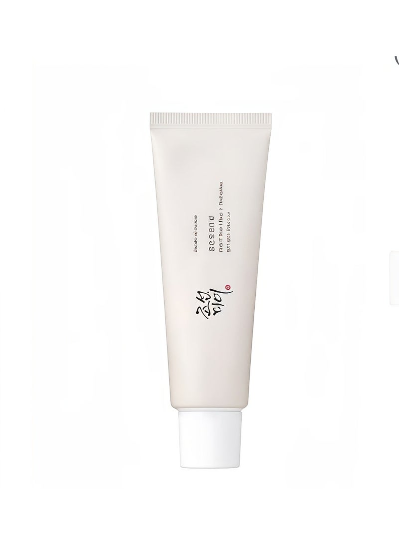 كريم حماية من الشمس Relief Sun Rice + البروبيوتيكس للوجه للترطيب مع SPF 50 PA++++ كريم حماية من الشمس كوري للبشرة 50 مل 50 مل - Image 1