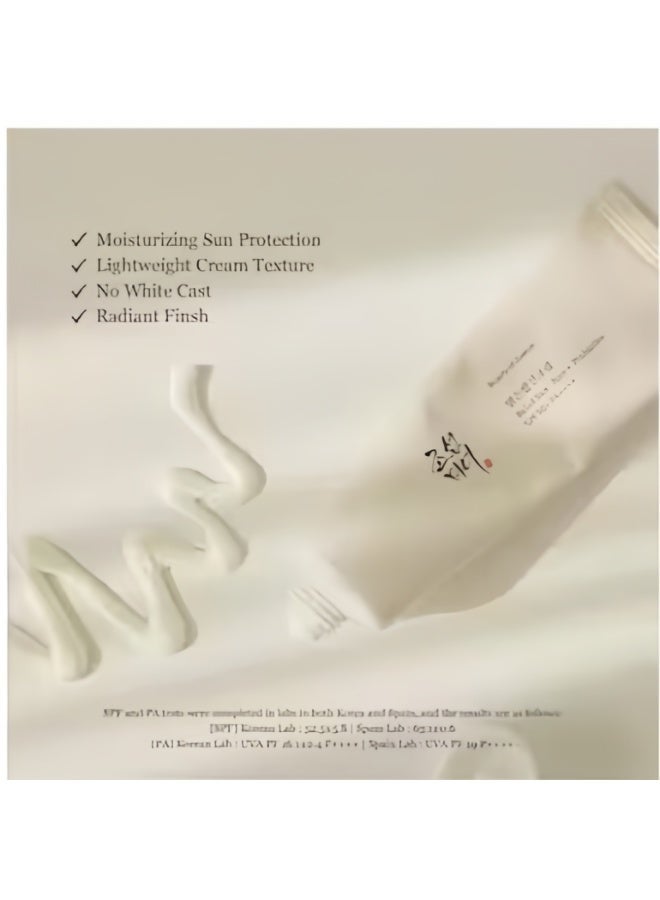 كريم حماية من الشمس Relief Sun Rice + البروبيوتيكس للوجه للترطيب مع SPF 50 PA++++ كريم حماية من الشمس كوري للبشرة 50 مل 50 مل - Image 4