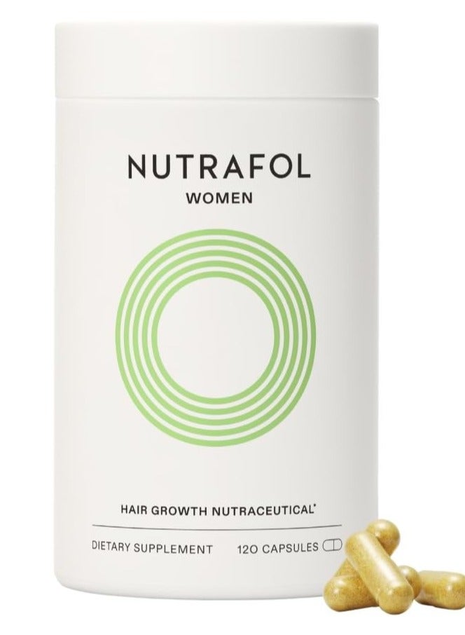 Nutrafol Hair Loss Thinning Supplement Hair Vitamin for Women 120 Capsules