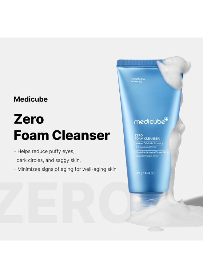 Medicube Zero Foam Cleanser for Sensitive Skin - Sebum Control, Moisture Balance, and Pore Minimization | Korean Skincare  - Image 2