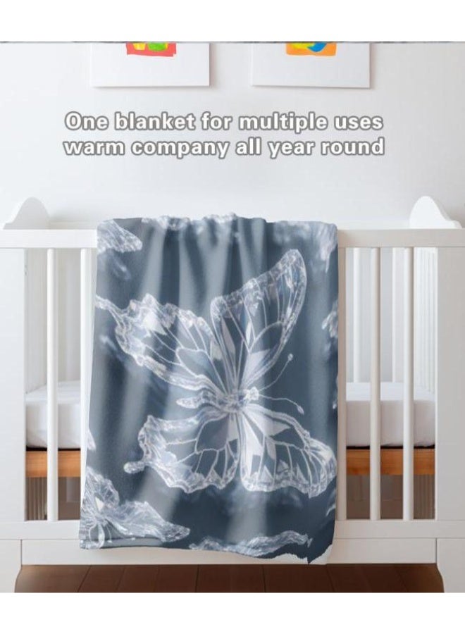 general Baby and children's cartoon flannel thin blanket (warm and comfortable, suitable for sleep, game use) 70cm*100cm - Image 1