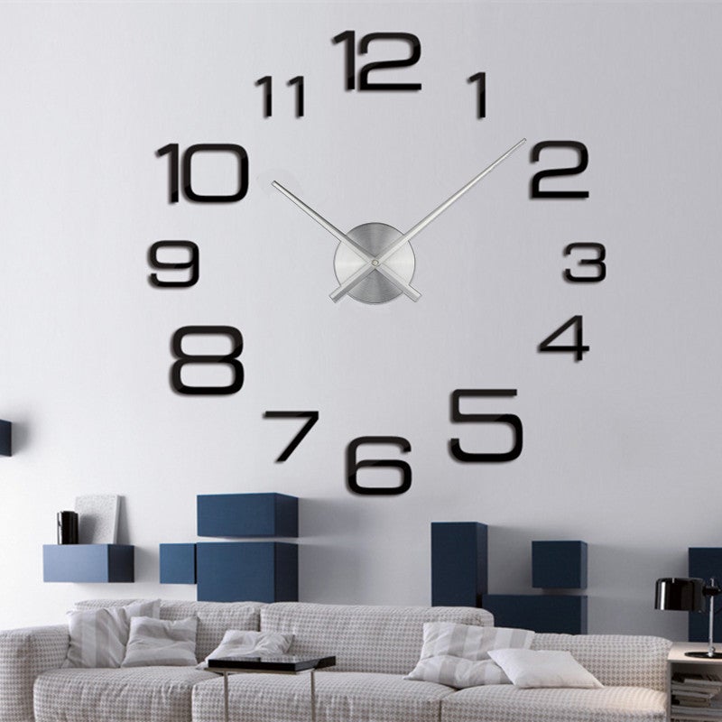 Selling Second Sweeping Living Room Creative Clock European Clock Creative Wall Stickers Decorative Diy Acrylic Clock - Image 4