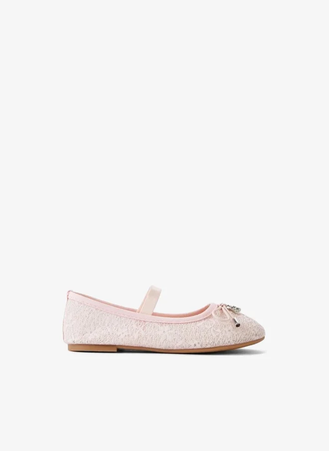 Flora Bella Girls Slip-On Ballerina Shoes