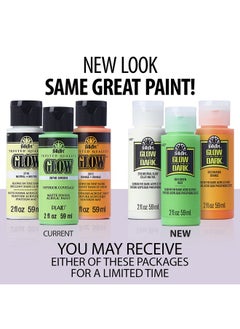 FolkArt FOLKART Glow 2OZ RED  - Image 2