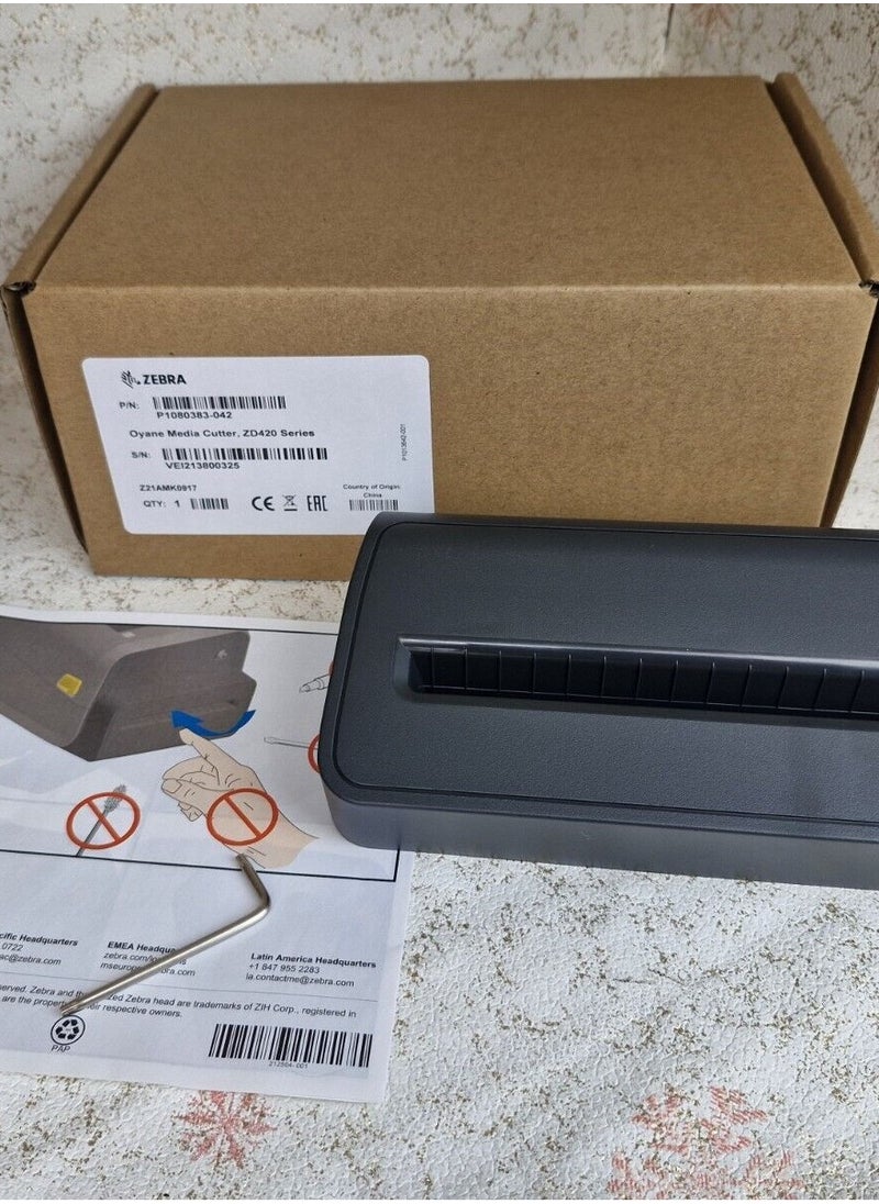زيبرا - طقم ترقية خيار القاطع Zebra P1080383-042 لطابعة ZD420 الحرارية المباشرة - Image 1