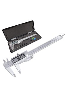 Generic Electronic Digital Vernier Caliper Stainless Steel Caliper 150mm /0-6 inch Measuring Tools with Extra-Large LCD Screen inch /Metric Conversion  - Image 1