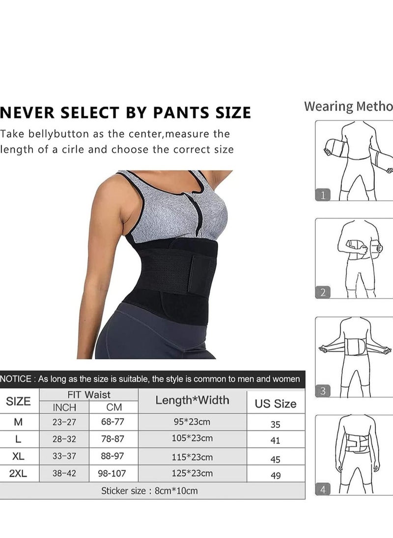 SYOSI - Lumbar Lower Back Brace Support Belt for Pain Relief Herniated Disc Sciatica Scoliosis Slimming Body Shaper, Adjustable Workout Waist Trimmer Women Men Weight Loss M - Image 1