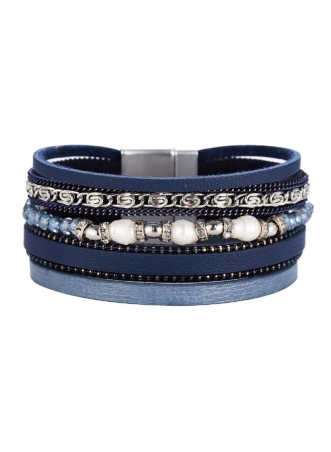Sharpdo Multi-Layer Wrap Magnet Buckle Bracelet - Image 1