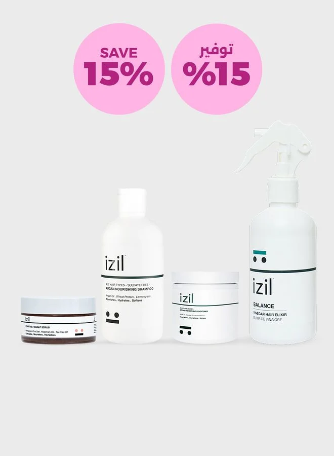 IZIL Detoxifying Hair Kit, Savings 15%