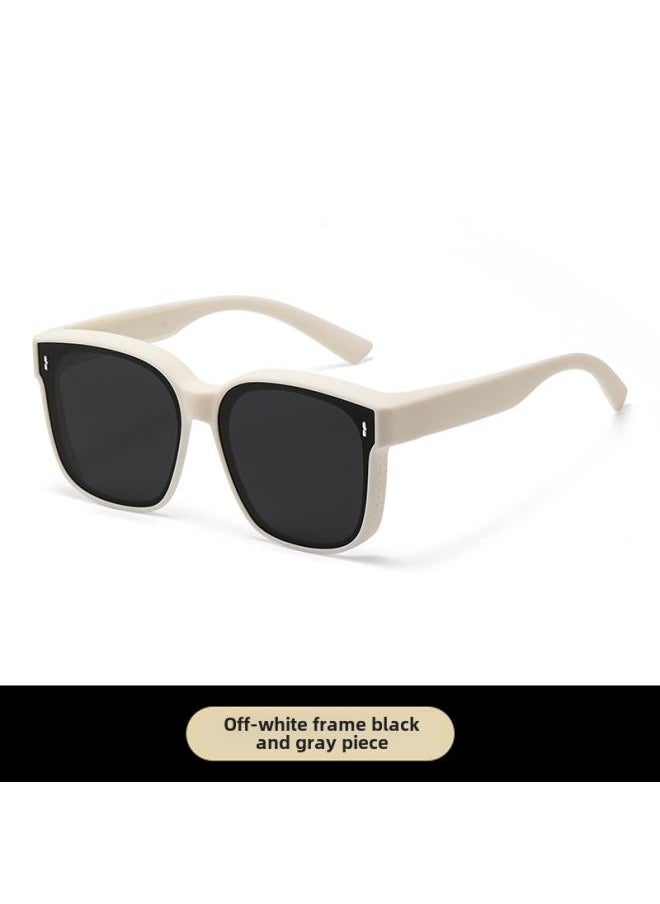 Generic - Glasses Set Myopia Sunglasses Fashionable Clip Polarized Uv-proof Driving Special Ultra-light Myopia Glasses Set Frame Sunglasses For Women - Image 1