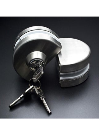 Glass Door Center Lock Silver 100millimeter - pzsku/Z1BA69CEF1406C1E61822Z/45/_/1648735418/a47eddf2-55c6-4747-bfc7-6f70e758753a