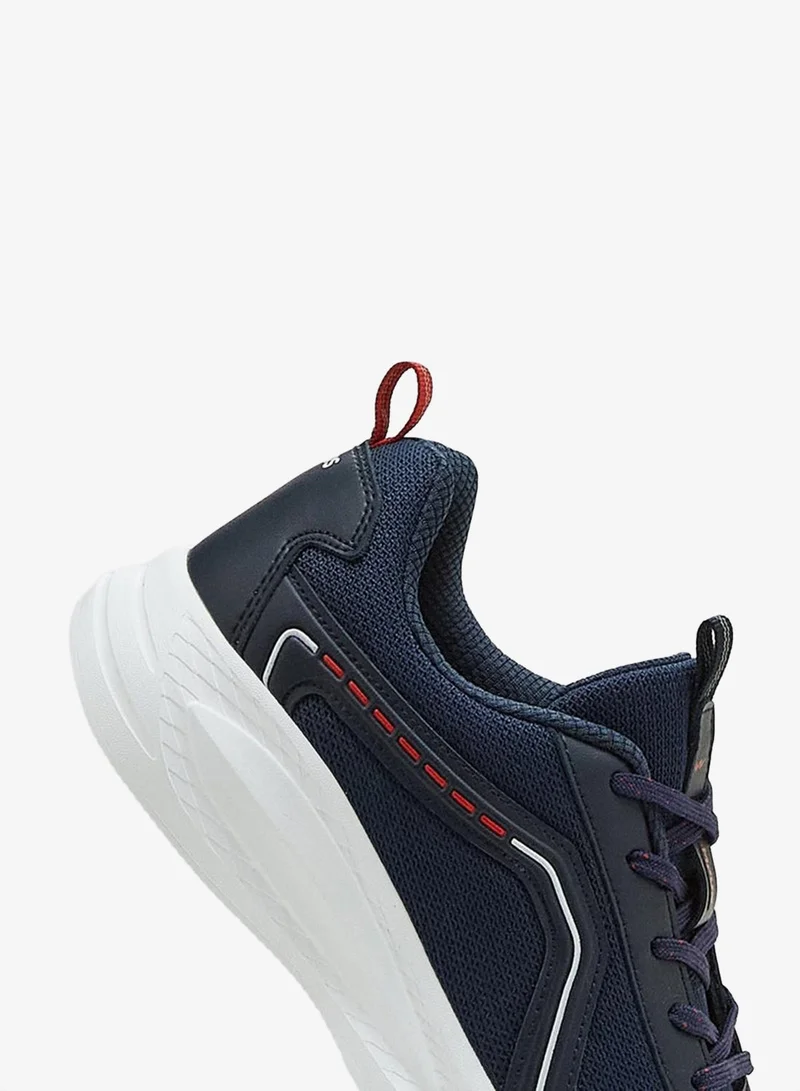 CAMPUS Navy/Red Men’s Athletic Sneakers – Stylish Pattern Detailing  Shoes that Adds a Modern Edge to Every Outfit for Men | Best Price UAE