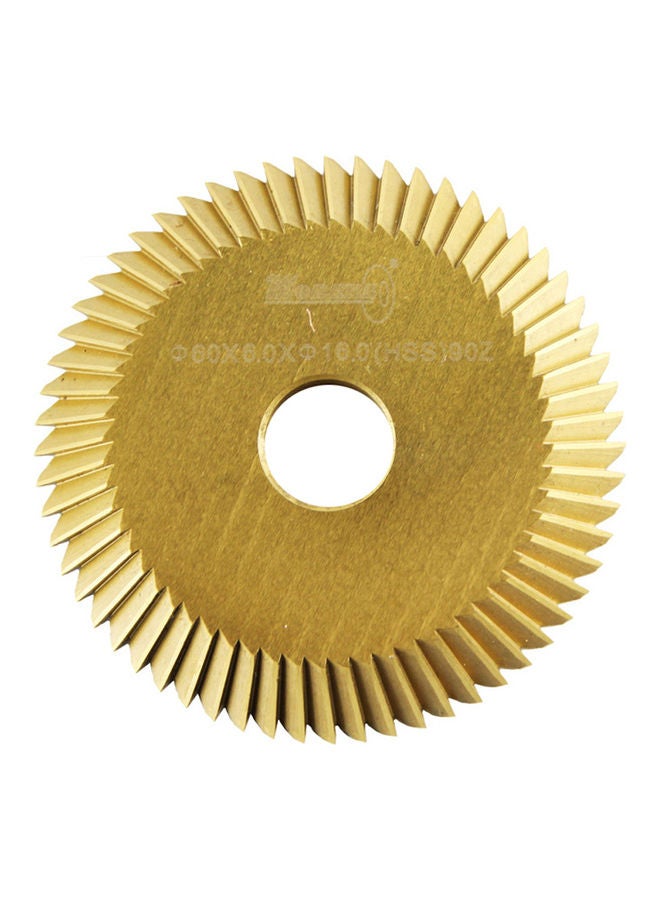 NIBEMINENT High Speed Steel Cutting Saw Blade Gold  - Image 1
