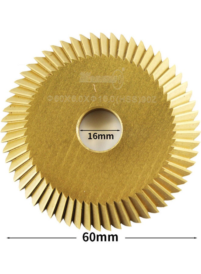 NIBEMINENT High Speed Steel Cutting Saw Blade Gold  - Image 4