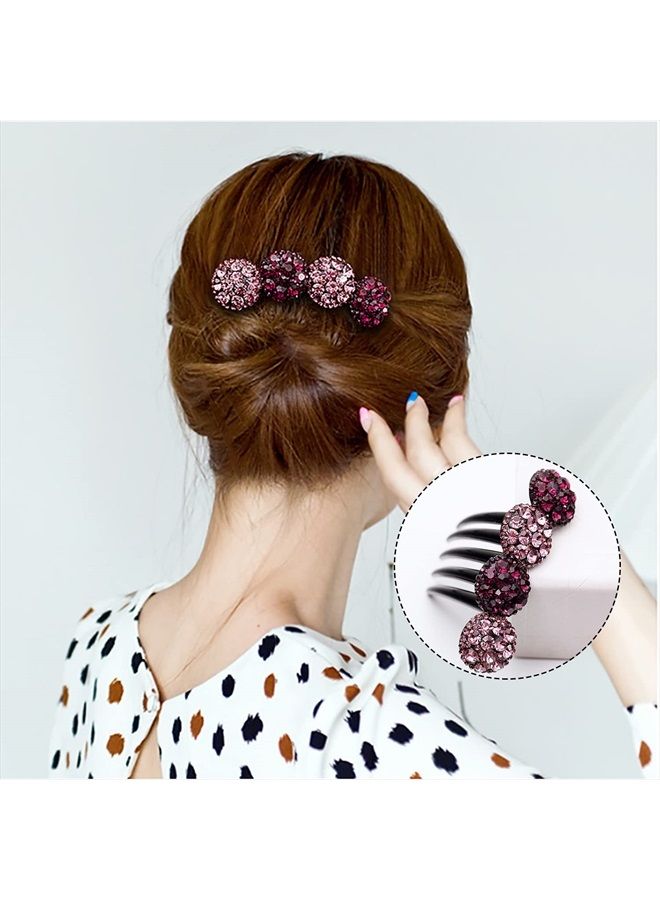 Honbay 10PCS Plastic 5 Tooth French Twist Combs Hair Side Combs Clips Accessory for Women and Girls - Image 5