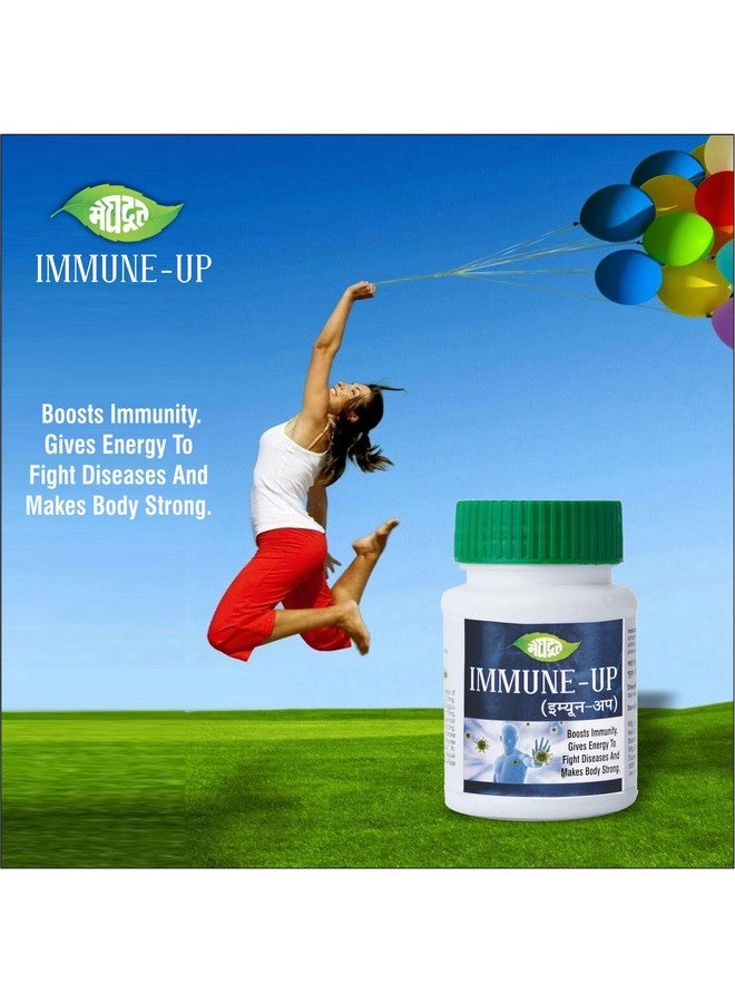 Meghdoot Ayurvedic Immunity Booster Tablets - IMMUNE UP | Natural Immune System Support | Boosts Immunity & Vitality | Herbal Supplement 50 Tablets (Pack of 2) - Image 5
