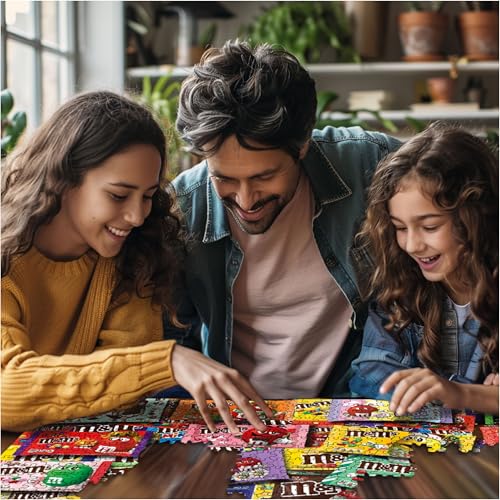 WHITE MOUNTAIN ألغاز جبل الأبيض - M&M's - 1000 قطعة لغز متشابك - Image 4