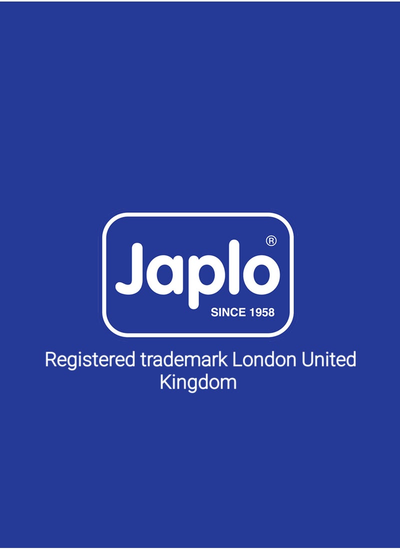 Japlo - Round baby feeding Bottle with Anti-colic nipple & Lukewarm water mixer size 240 ml RD240 BOX ( assorted) - Image 1